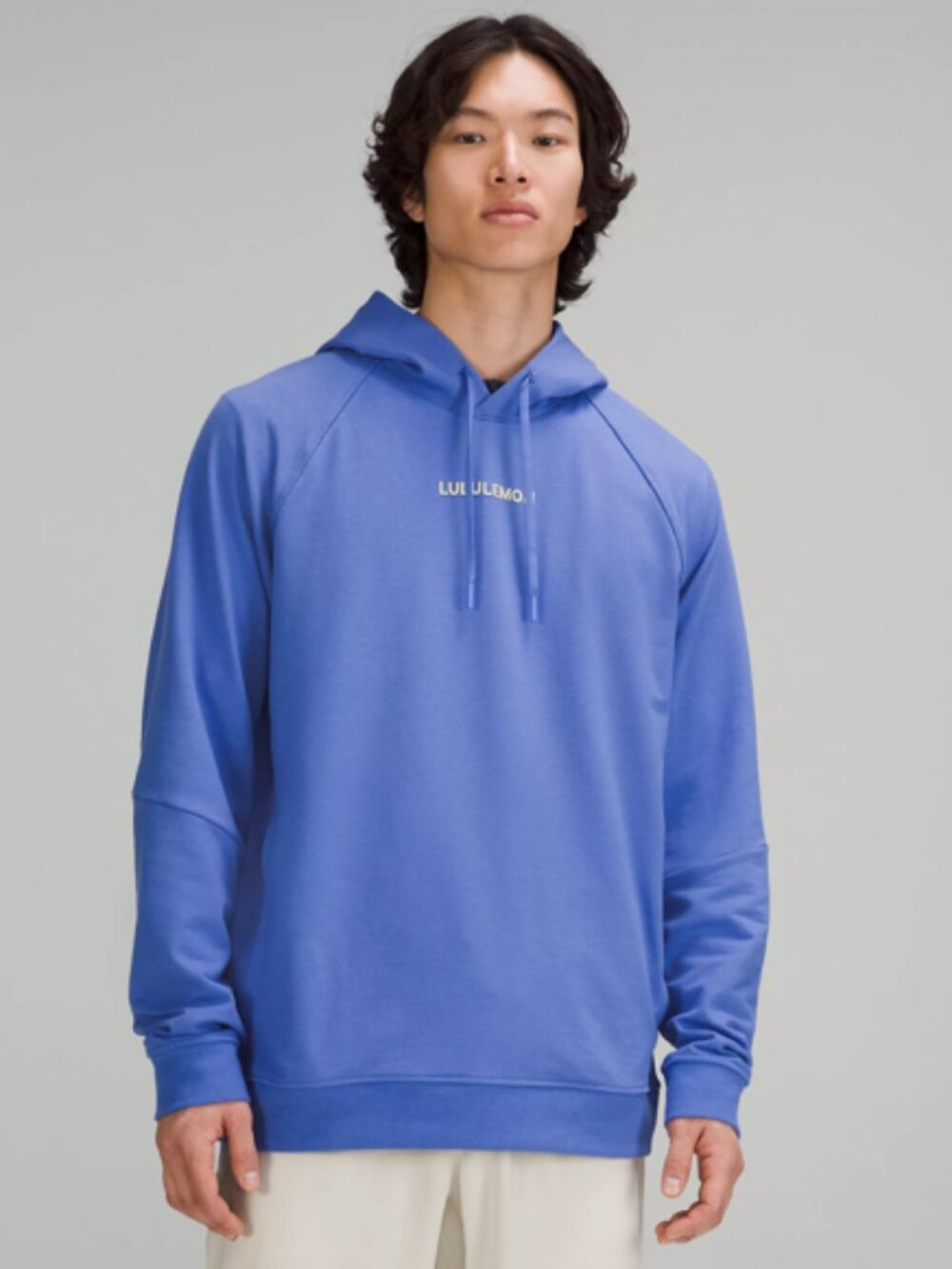 LULULEMON City Sweat Pullover Hoodie Graphic Purple - Men's Small / Woman's Med